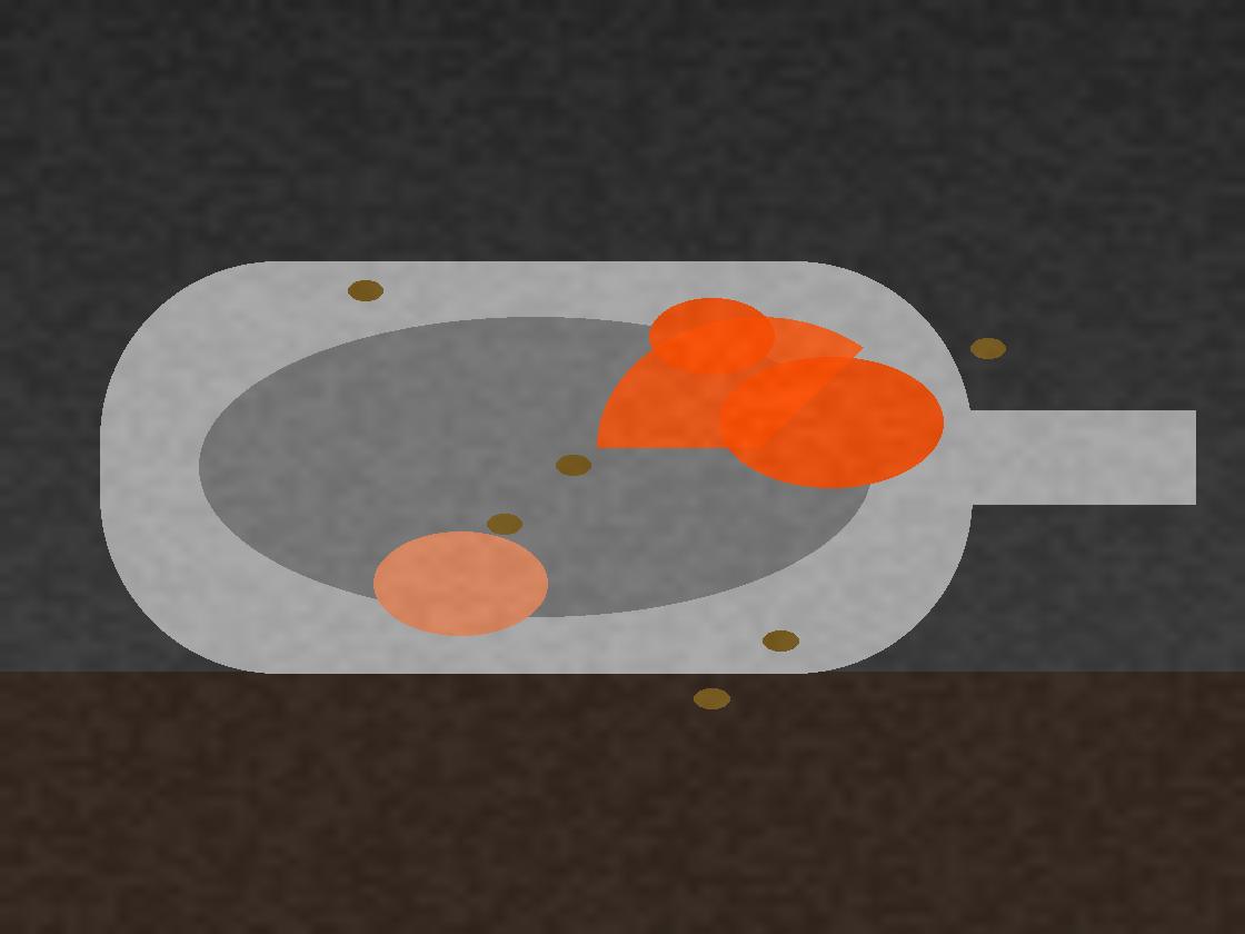 Mint Duck Stew in a wok